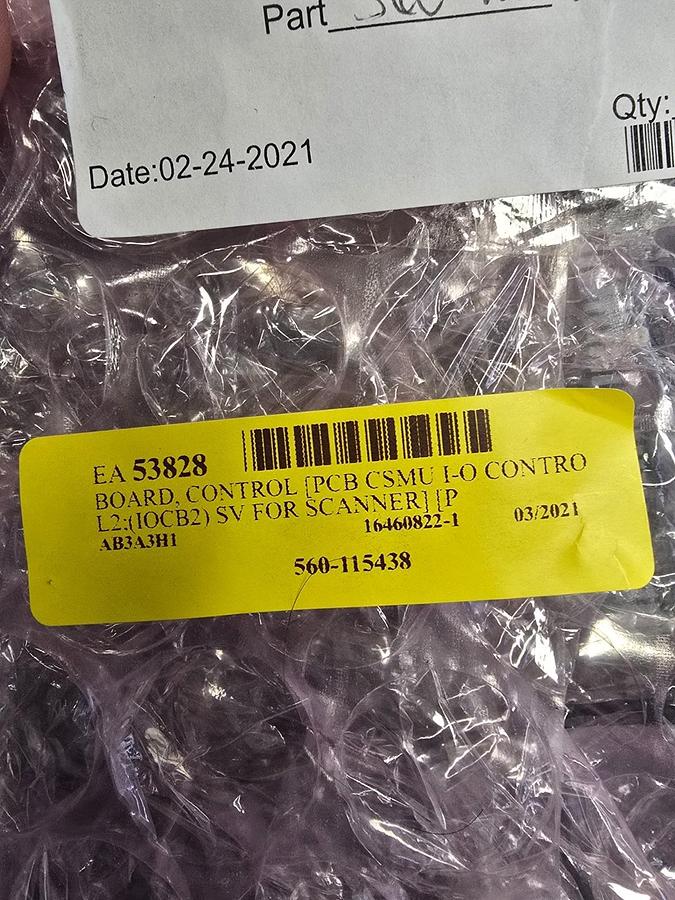 Used Ametek Cognex 560-115438 02A SV IO Control Board2 560-115438-02 | 460-115438.03