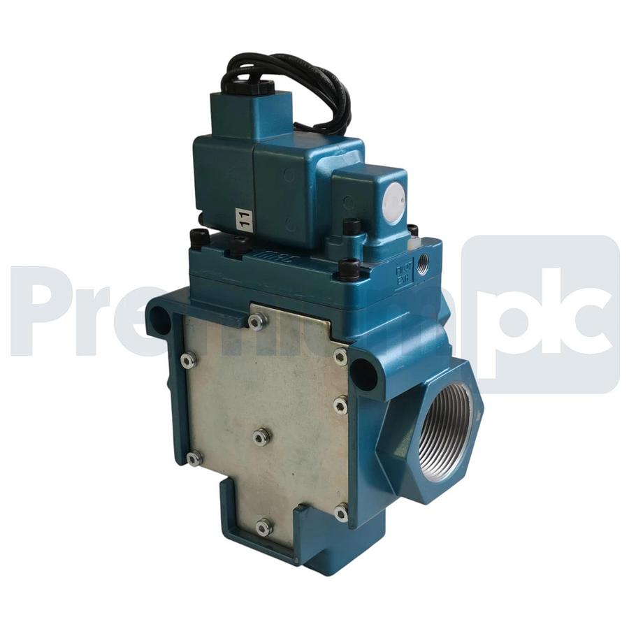 MAC Valve 58D-63-111CA 3/2-Way N/O Solenoid Valve 1-1/2" w/250B-111CAAA 110/120V
