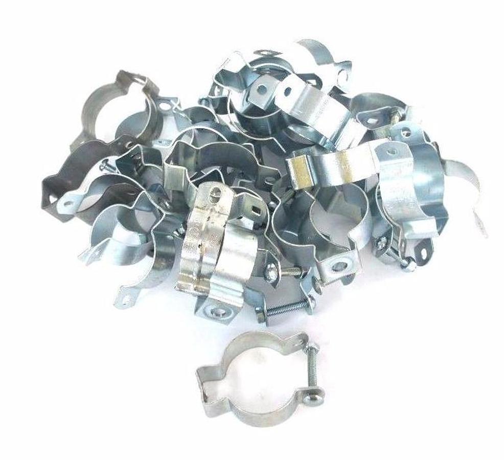 Used LOT OF 30 NEW MINERALLAC 1-1/2" RIGID CONDUIT PIPE HANGERS