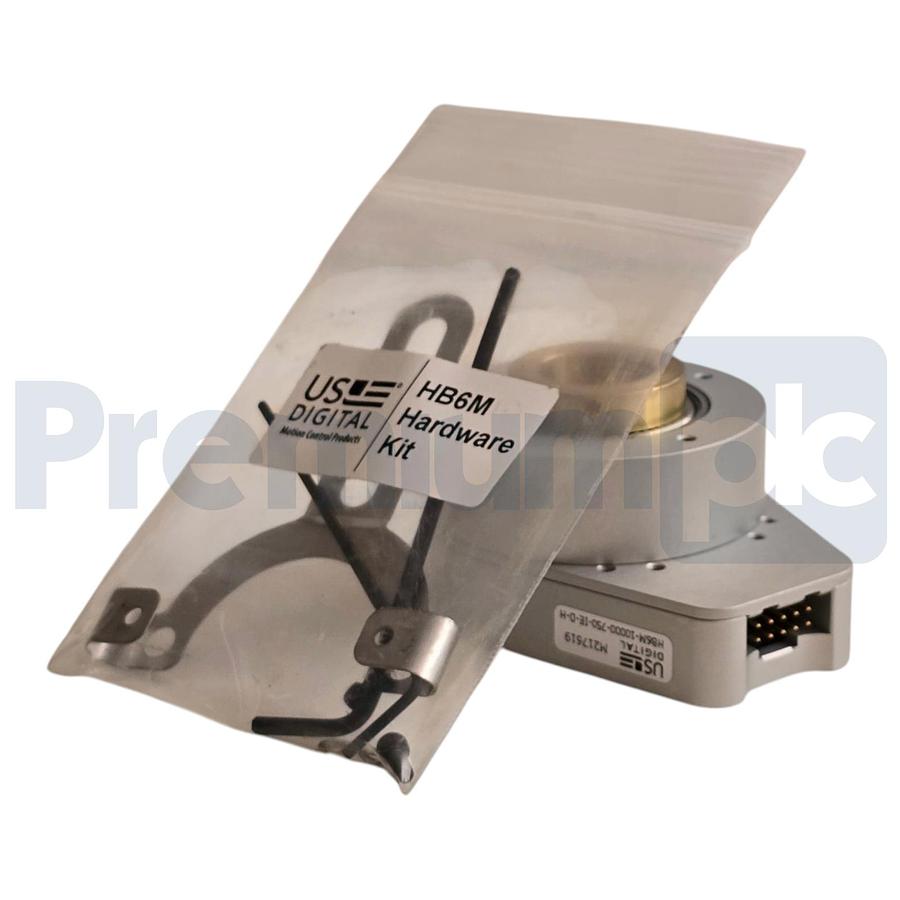 Used US Digital HB6M Hollow Shaft Optical Encoder 3/4" Bore HB6M-10000-750-IE-D-H NEW