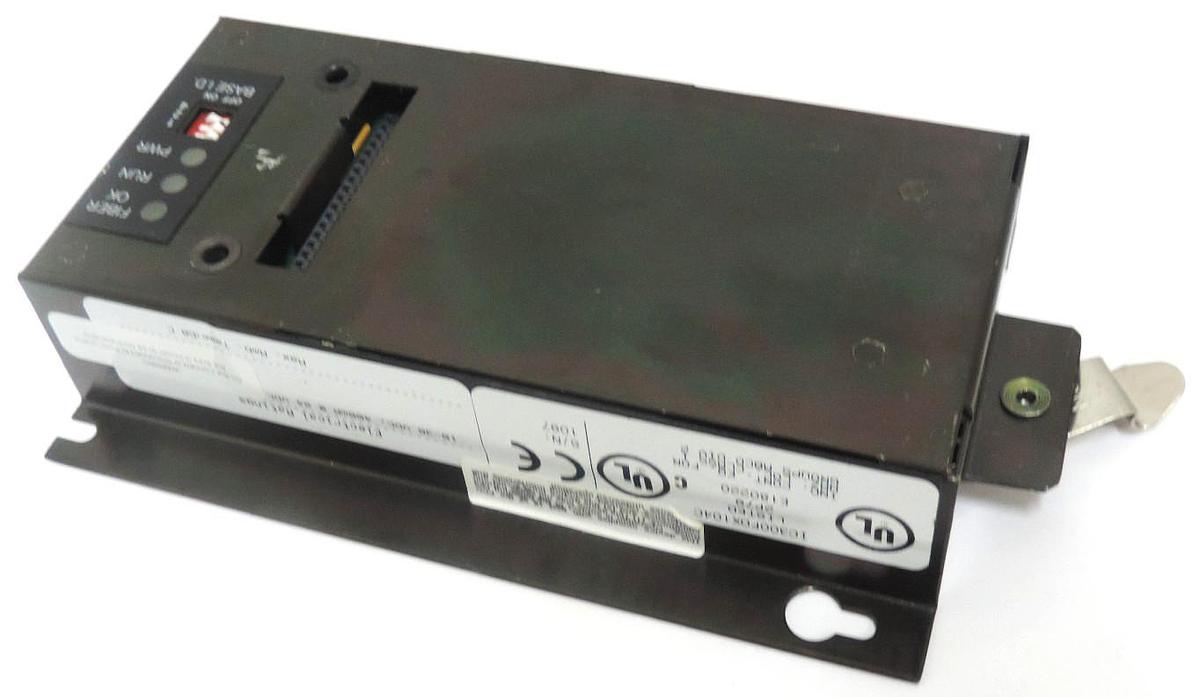 Used GE BASE IC300FOX104C FIBER OPTIC IN / OUT 10-30 VDC, 400mA @ 24VDC IC300FOX104