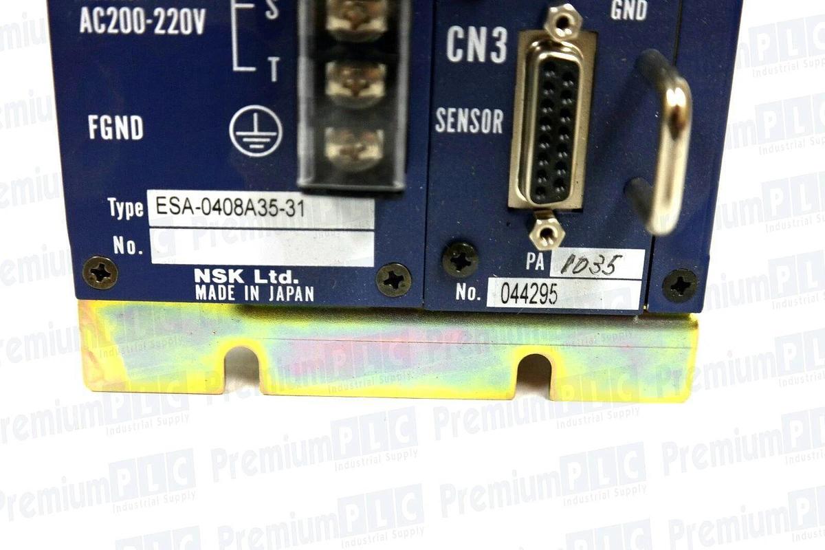 Used NEW NSK ESA-0408A35-31 MEGATORQUE SERVO DRIVE E014-SAFS1-013 ESA0408A3531