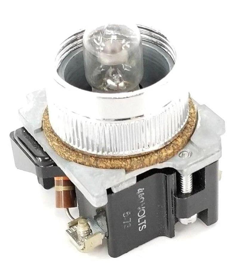 Used NIB CUTLER HAMMER 10250T228 INDICATOR LIGHT 440-480V NEON 1 HOLE MTG.