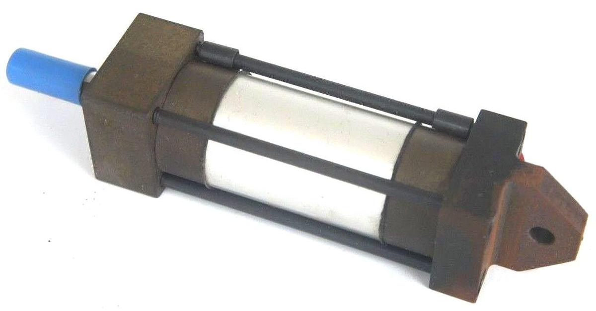 Used NEW NORGREN VTC 3/8 PNEUMATIC CYLINDER VTC-3/8-REV.#0 1-1/8X1 RC J05-UM 38564420