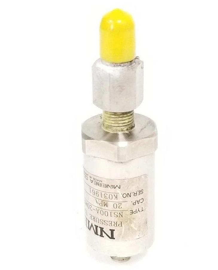Used NMB NS100A-20MP-5222-S14 PRESSURE TRANSDUCER NS100A20MP5222S14, 20 MPa