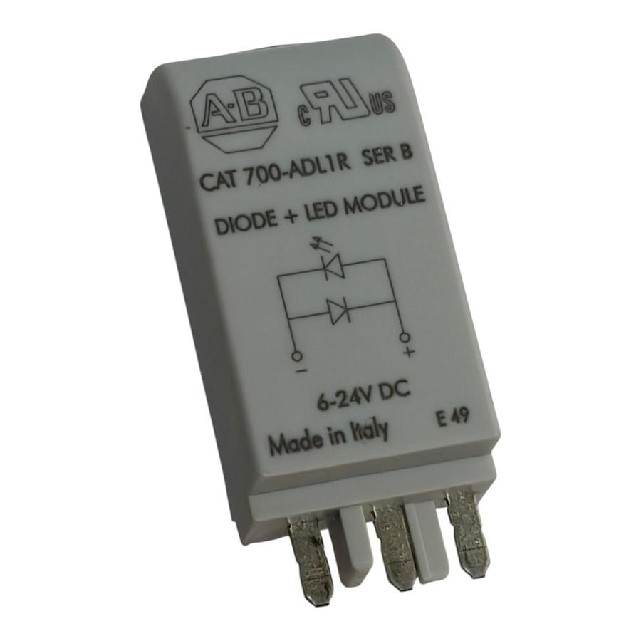 Used Lot of 4  Allen-Bradley 700-ADL1R Diode LED Module 6-24VDC Series B - NEW