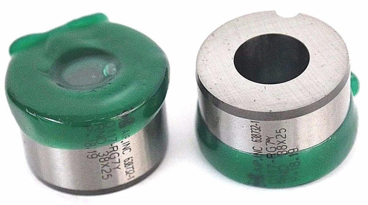 NEW AIP INC 638732-1 PUNCH 0117-RG7Y RND 38x25 P-18.19 - LOT OF 2