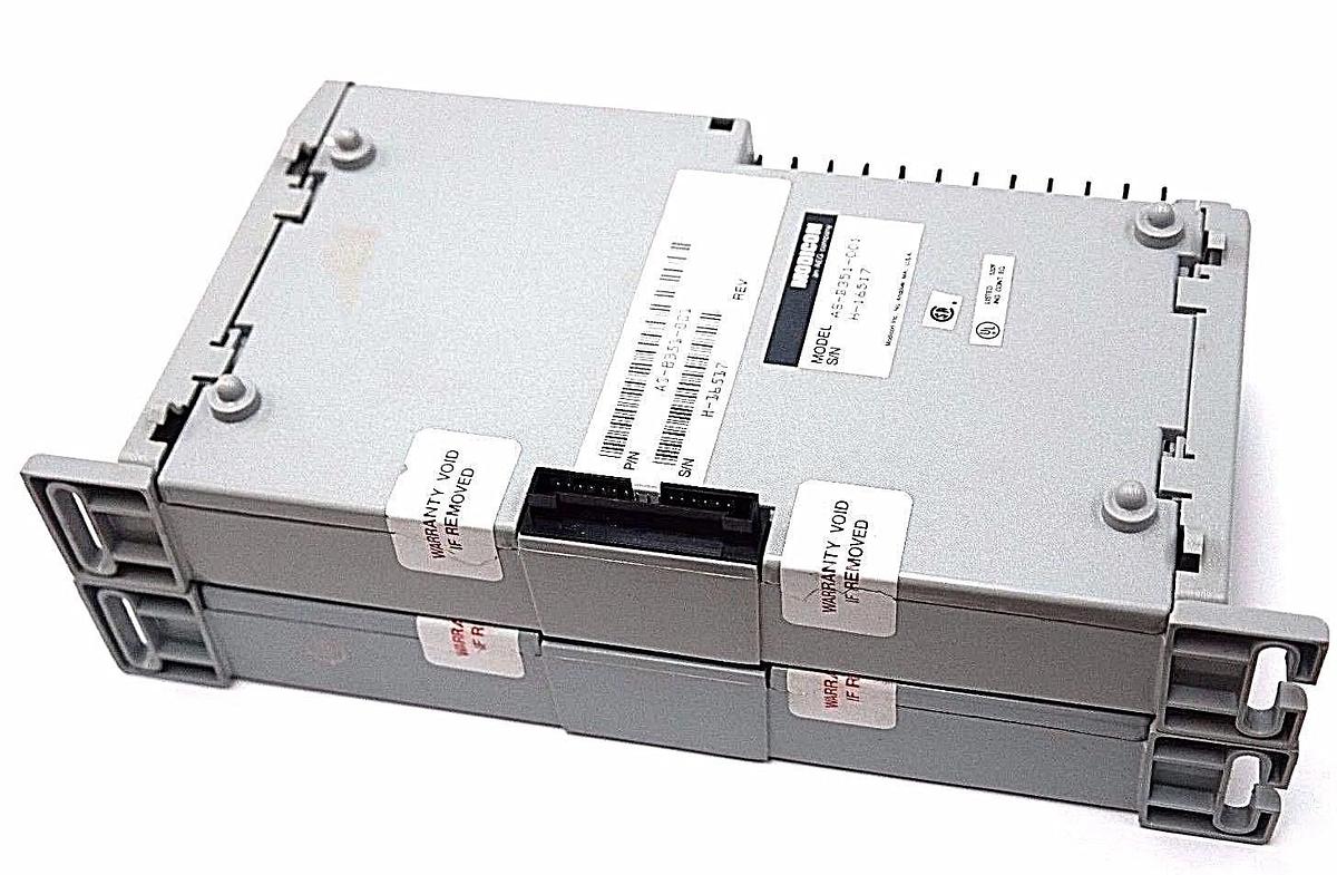 Used AEG MODICON AS-B351-001, 115VAC INPUT MODULE ASB351001 - LOT OF 2