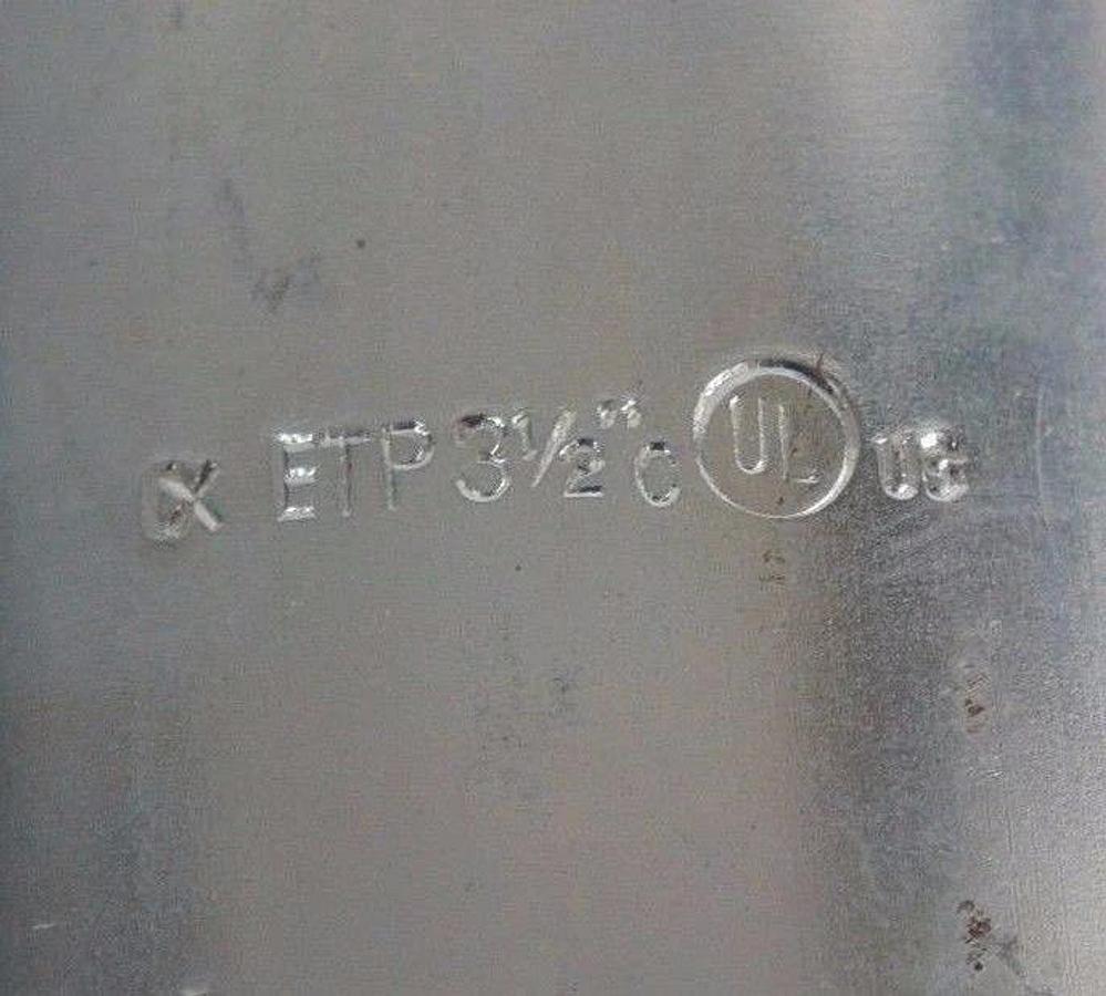NEW ETP 5350S STEEL SET SCREW COUPLING 3-1/2"