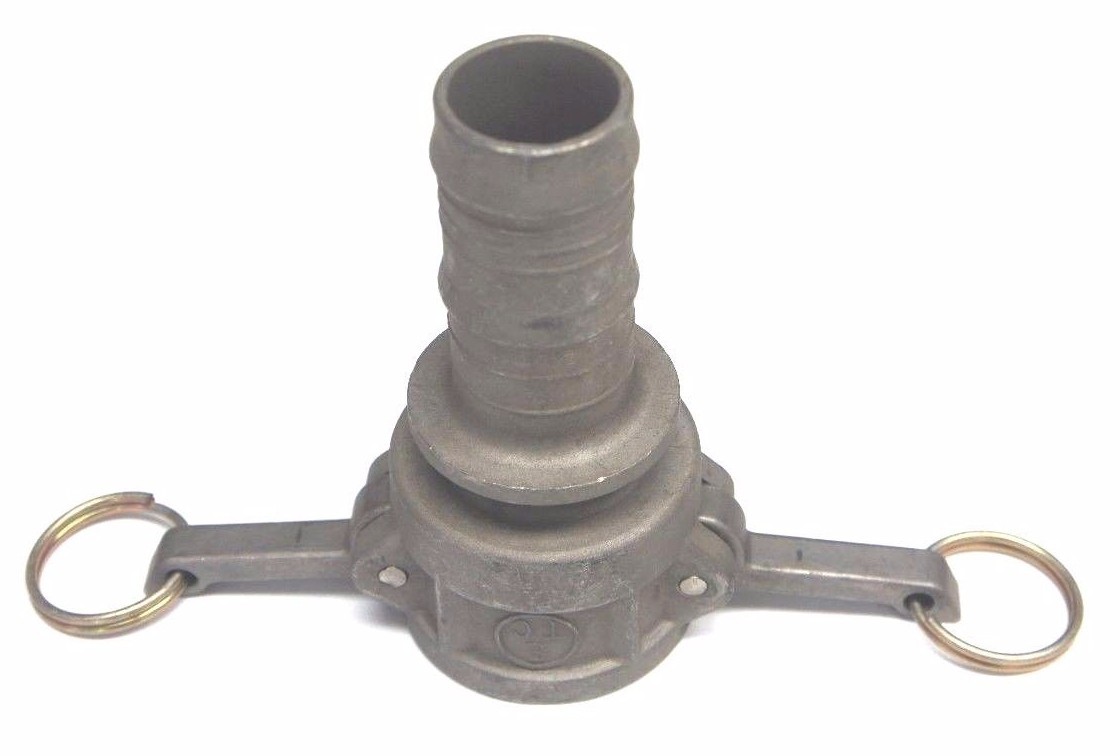Used NEW EVER-TITE 1-1/2-C-316 STAINLESS STEEL COUPLER 1-1/2", 3" BARB END, 112C316