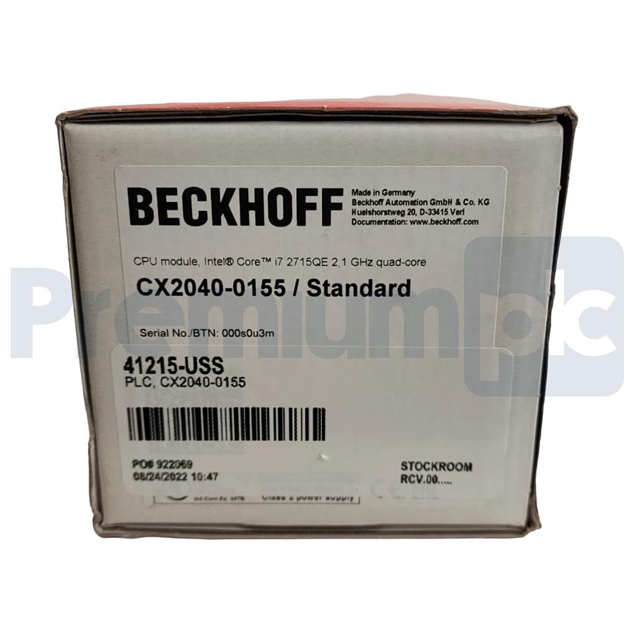 Used BECKHOFF CX2040-0155 / STANDARD CPU MODULE INTEL I7 2715QE 2.1GHz QUAD-CORE NSMP