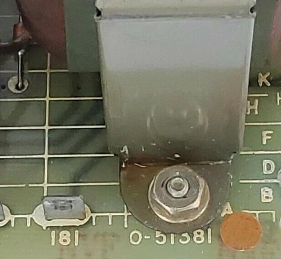Used RELIANCE ELECTRIC 0-51381 CONTROL BOARD 051381