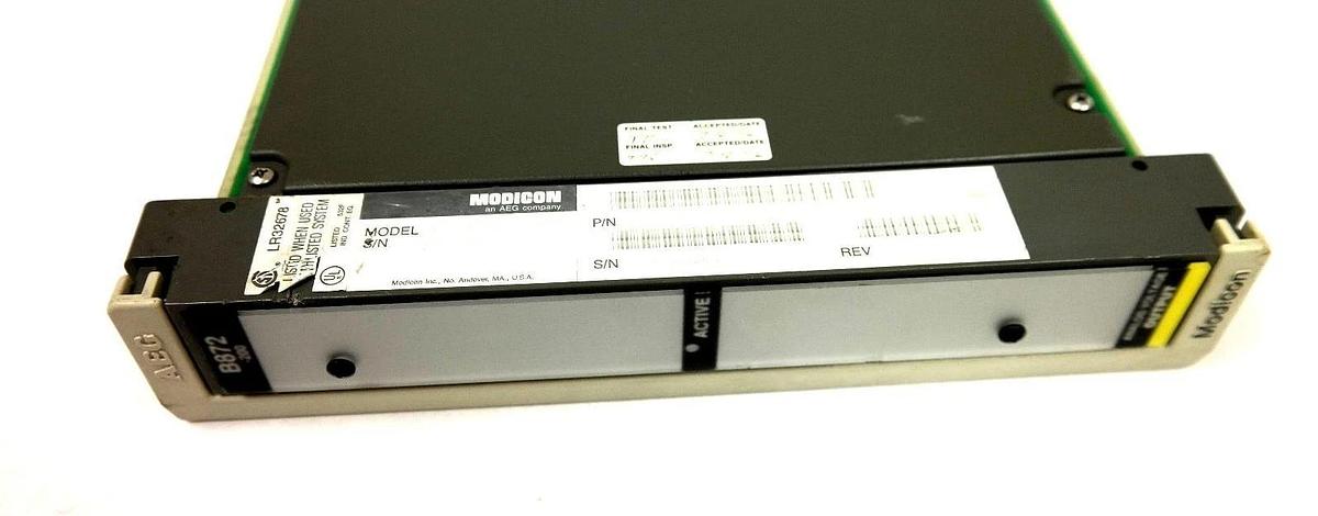 Used MODICON AS-B872-200 ANALOG OUTPUT MODULE ASB872200