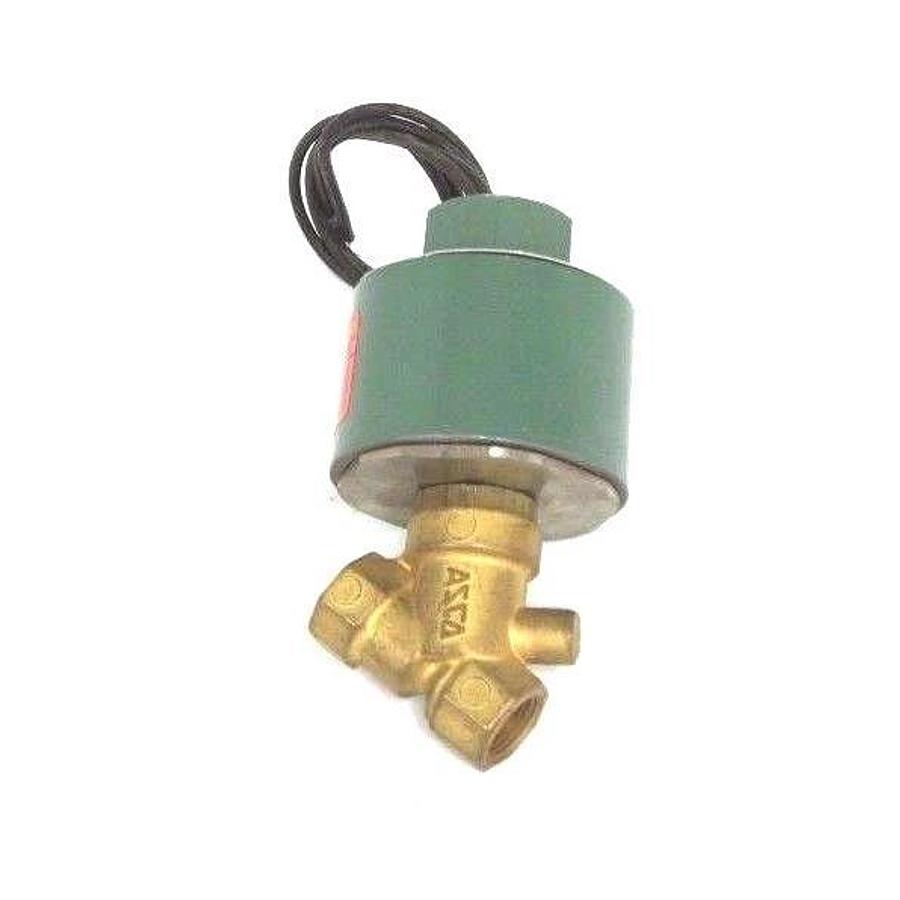 Used NEW ASCO RED HAT 8031B10 SOLENOID VALVE 110/120V, 50/60HZ, 7PSI AIR, 5PSI WATER
