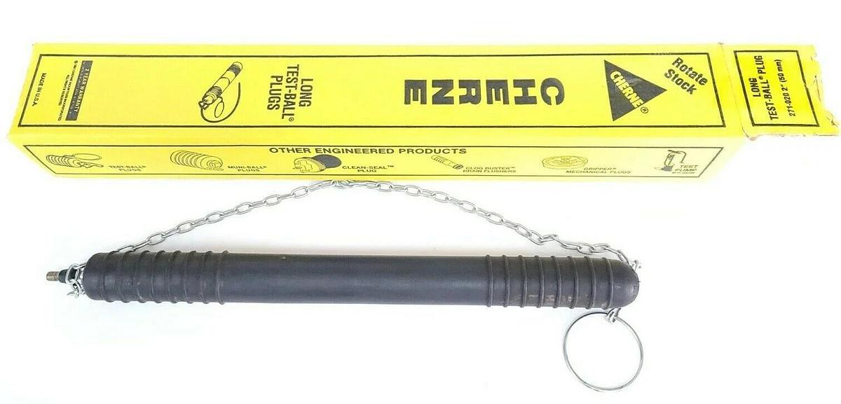 Used NIB CHERNE 271-020 2'' LONG TEST-BALL PLUG 271020