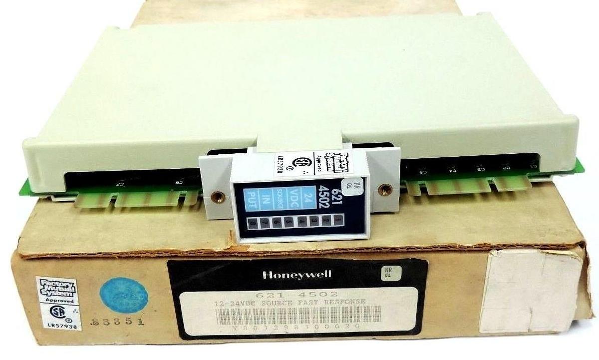 Used HONEYWELL 621-4502 FAST DC INPUT MODULE HR 01 6214502
