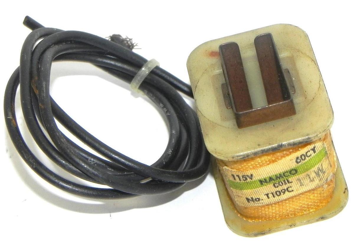 Used LOT OF 6 NAMCO T109C 11W COILS 115V, 60CY