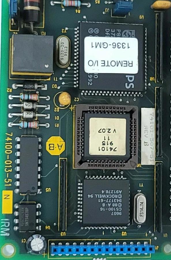 Used ALLEN BRADLEY 74100-013-51 PC BOARD DRIVE ASSEMBLY 7410001351