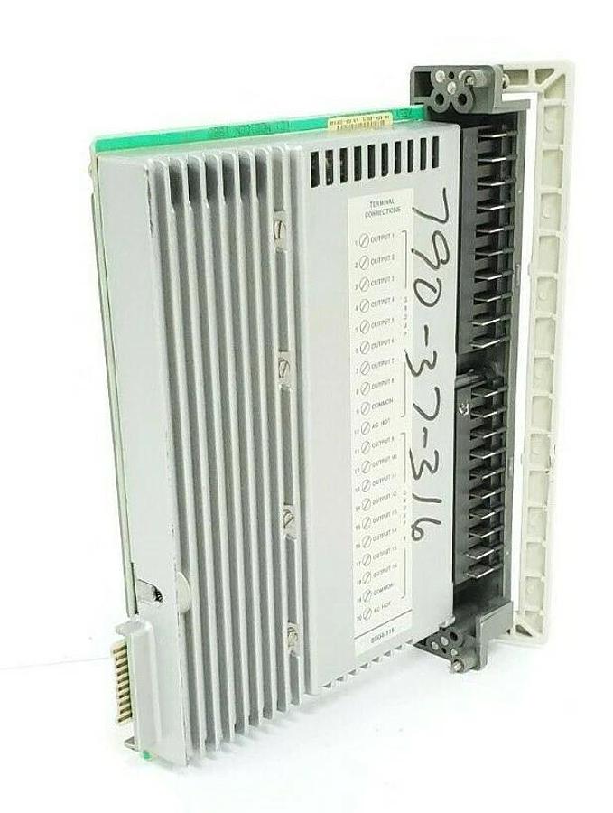 Used MODICON AS-B804-116 OUTPUT MODULE PV: 00 RL: 75 115VAC 16PT ASB804116
