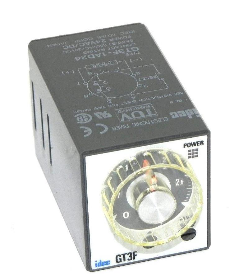 Used IDEC GT3F-1AD24 ELECTRONIC TIMER GT3F1AD24