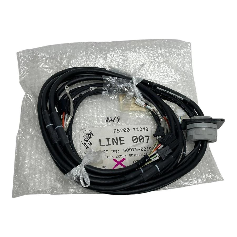 Kawasaki Robotics 50975-0219 Machine Harness Servo Cable Assembly New