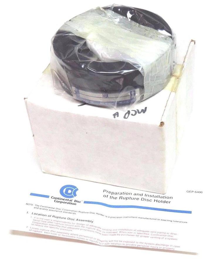 Used NIB CONTINENTAL DISC L7I-0300-A151 RUPTURE DISC HOLDER 3'' 150# ANSI 7I