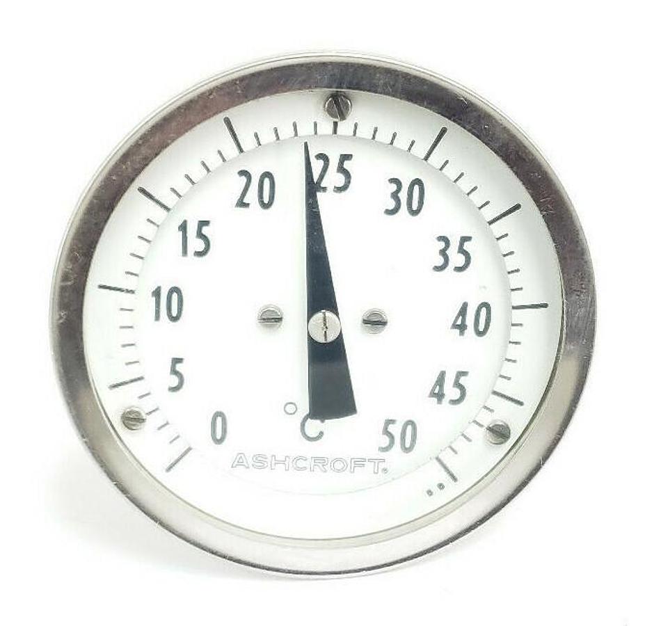 Used ASHCROFT 0-50 DEG C TEMPERATURE PROBE / THERMOMETER
