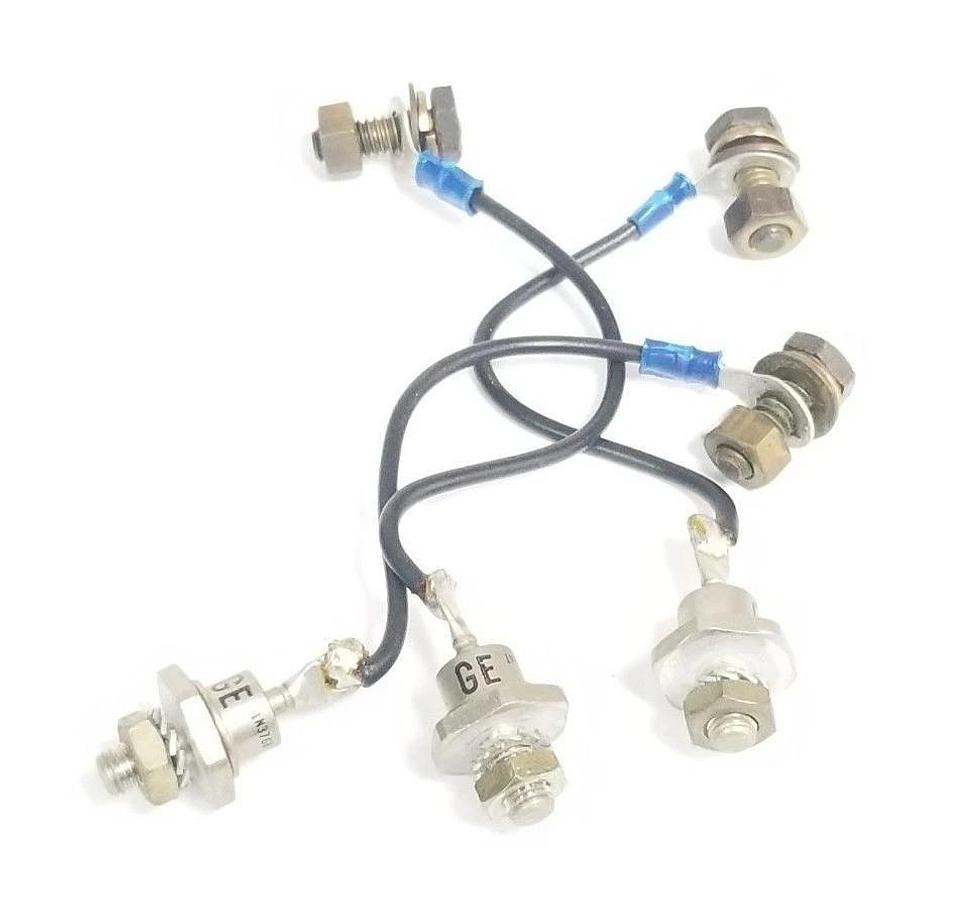 Used LOT OF 3 GENERAL ELECTRIC 1N3768 SILICON CONTROLLED RECTIFIER
