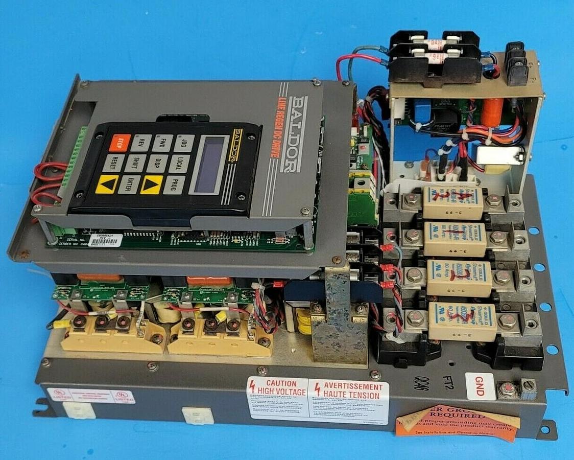 Used BALDOR BC20H210-CL DRIVE BC20H210CL 230V 10HP