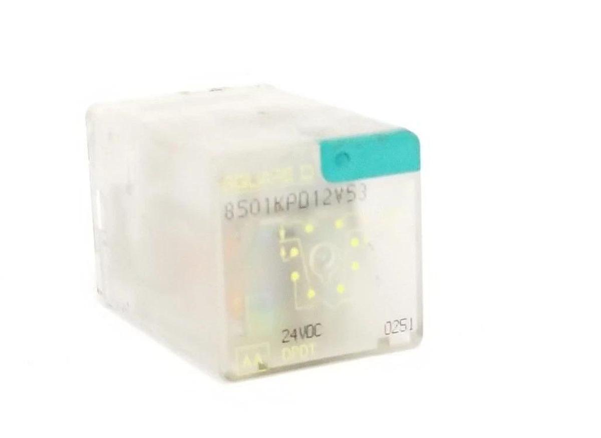 Used SQUARE D 8501KP012V53 RELAY SER. E 24VDC DPDT, 8501-KP012V53