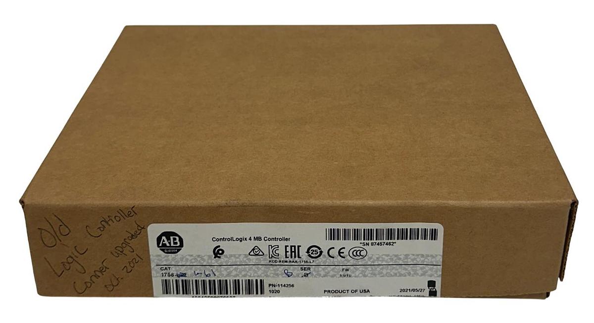 Used ALLEN BRADLEY 1756-L61 /B ControlLogix 5561 PROCESSOR LogixPAC CPU MODULE USNP