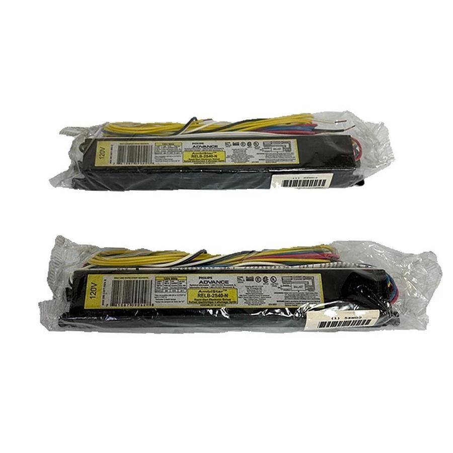 Used LOT OF 2 NEW PHILIPS RELB-2S40-N / RELB2S40N AmbiStar ADVANCE BALLASTS 120V 60Hz