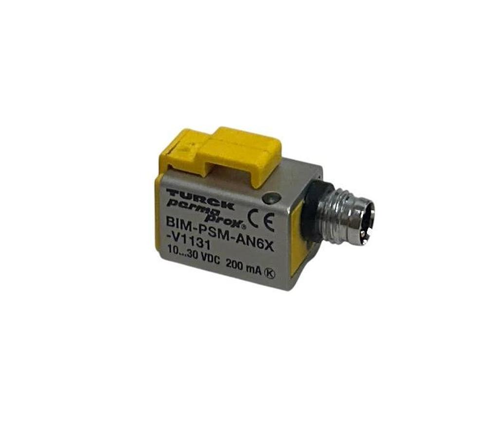 Used TURCK BIM-PSM-AN6X-V1131 / 4625700 MAGNETIC FIELD SENSOR 10-30VDC 200mA NSMP