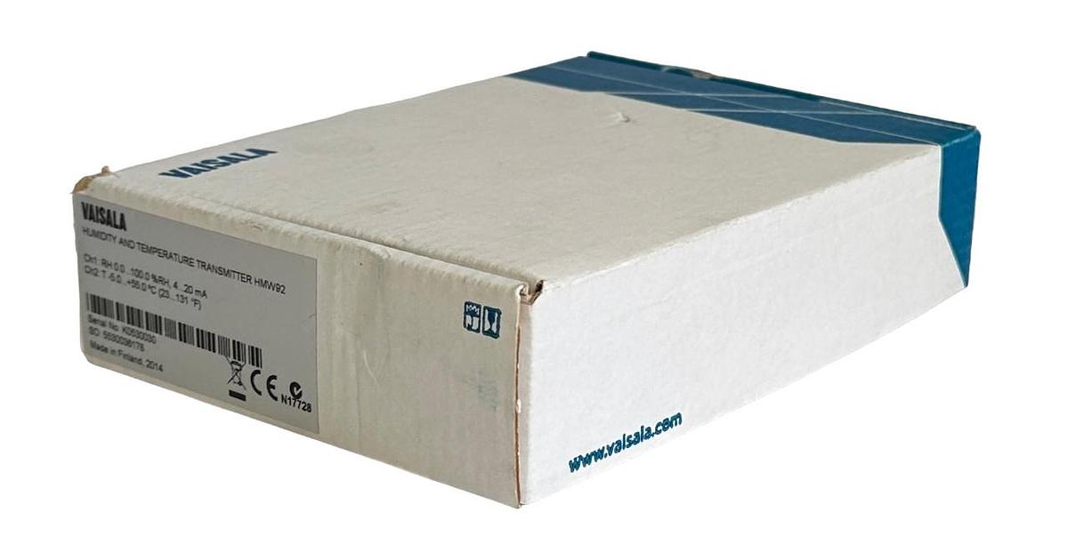 NEW VAISALA HMW92 RELATIVE HUMIDITY AND TEMPERATURE TRANSMITTER 4-20mA NOS