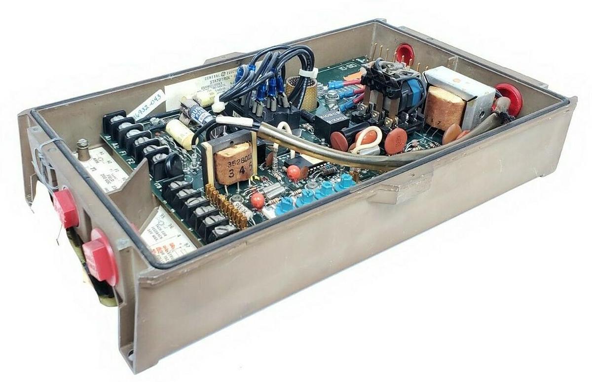 Used REPAIRED GE 6VFW2100A3 STATOTROL II DRIVE 6VFWC2100A3 193X643ADG222 (INCOMPLETE)