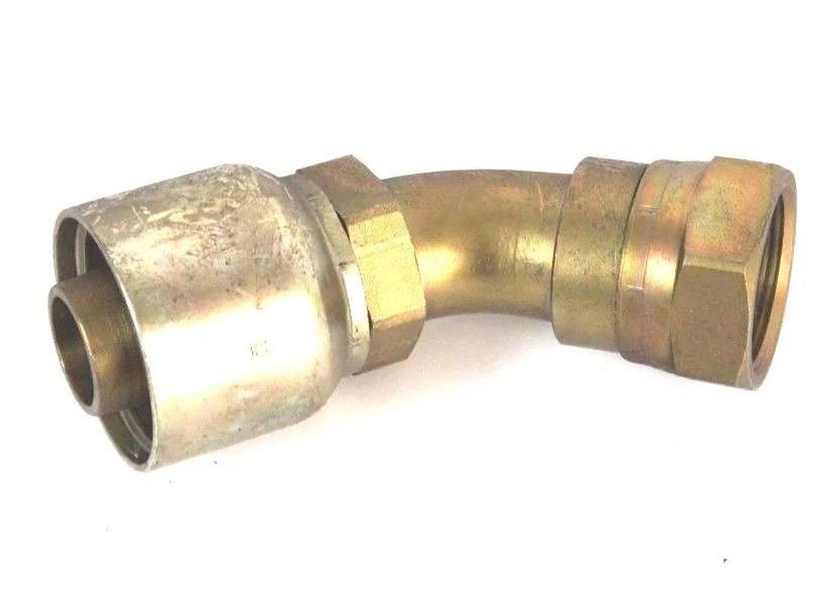 NEW PARKER 13771-20-20 SWIVEL ADAPTER FITTING 45 DEG. ELBOW 1-1/4", 137712020