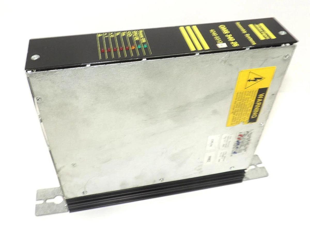 Used ATLAS COPCO 4240031281-0008 SERVO CONTROLLER QMS 340 25 340VDC 25A, QMS34025