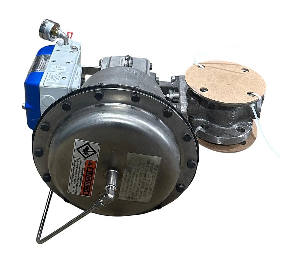 Used DeZURIK 9724742R001 ROTARY CONTROL VALVE (RCV) ACTUATOR SIZE: 1.5" W/VAC V200P