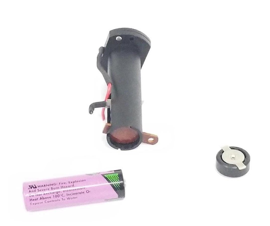 Used TADIRAN TL-5104 HIGH ENERGY LITHIUM BATTERY W/ PDI BATTERY HOLDER TL5104