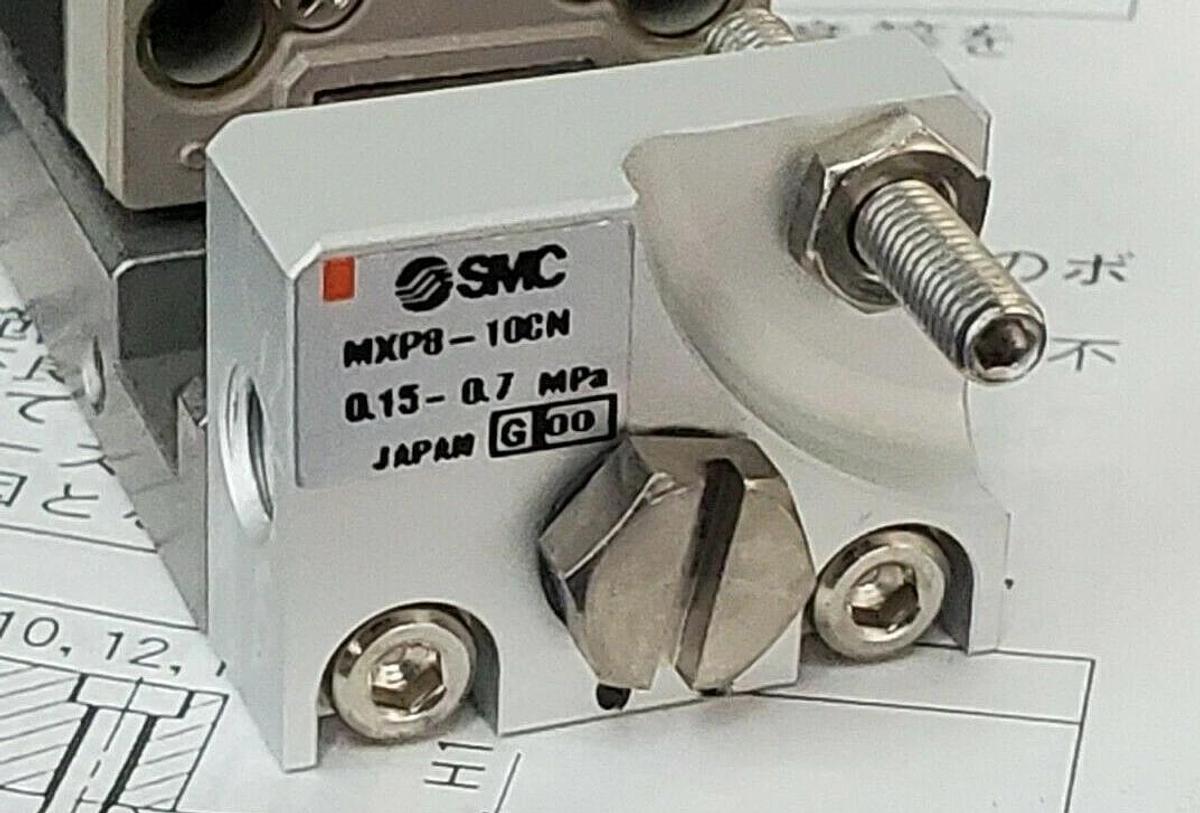 NEW SMC MXP8-10CN SLIDE TABLE CYLINDER MXP810CN