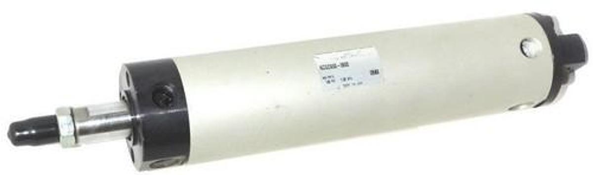 Used SMC NCGCN50-0600 CYLINDER NCGCN500600, MAX PRESS. 145 PSI, 1.00 MPa