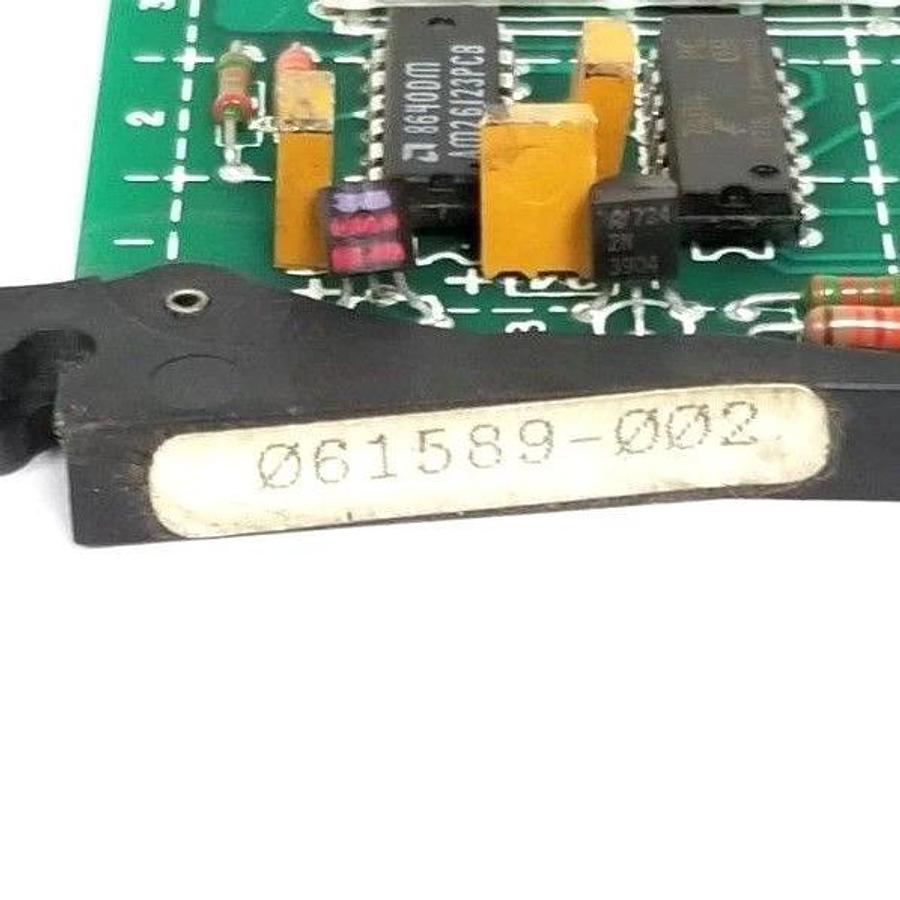 Used ABB / ACCURAY 061589-002 PRC RG CONTROL BOARD 8-061588-002