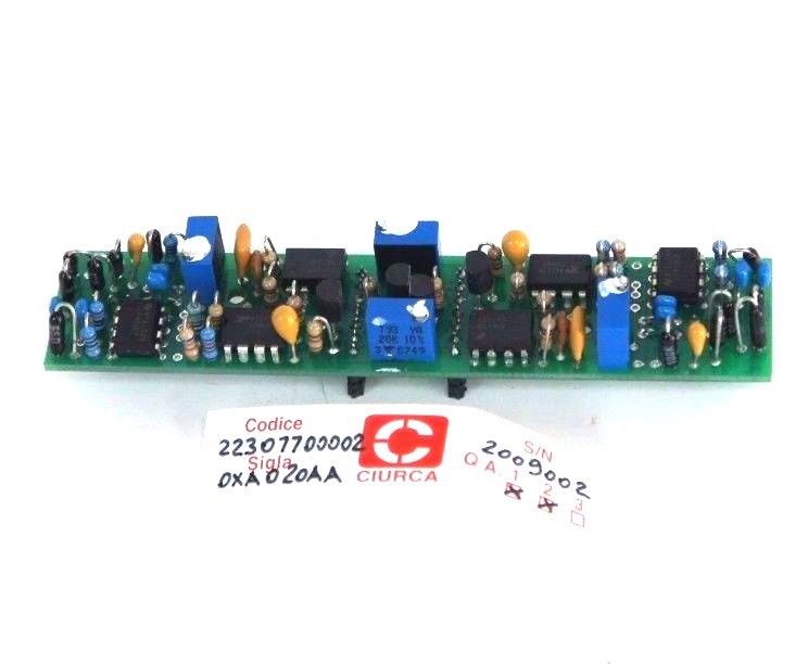 Used NEW CIURCA 22307700002 ANALOG MODULE 16019400002