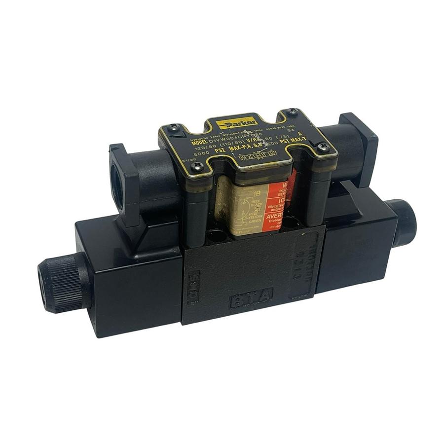 Used Parker D1VW004CNYG56 Directional Control Valve 120/110V 50/60Hz