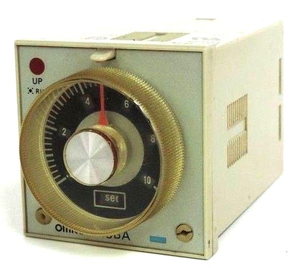 Used OMRON H3BA-8 RELAY TIMER 100/110/120VAC 5A 50/60HZ H3BA8