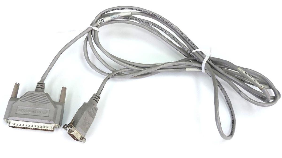 Used ALLEN BRADLEY 1784-CP/B PROGRAMMING CABLE 1784CPB