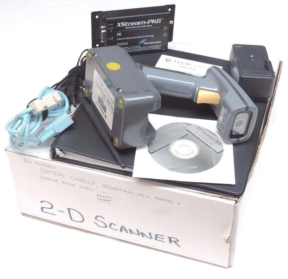 Used INTERMEC SCANIMAGE 1470B00C BARCODE SCANNER W/ XSTREAM-PKG RADIO MODEM