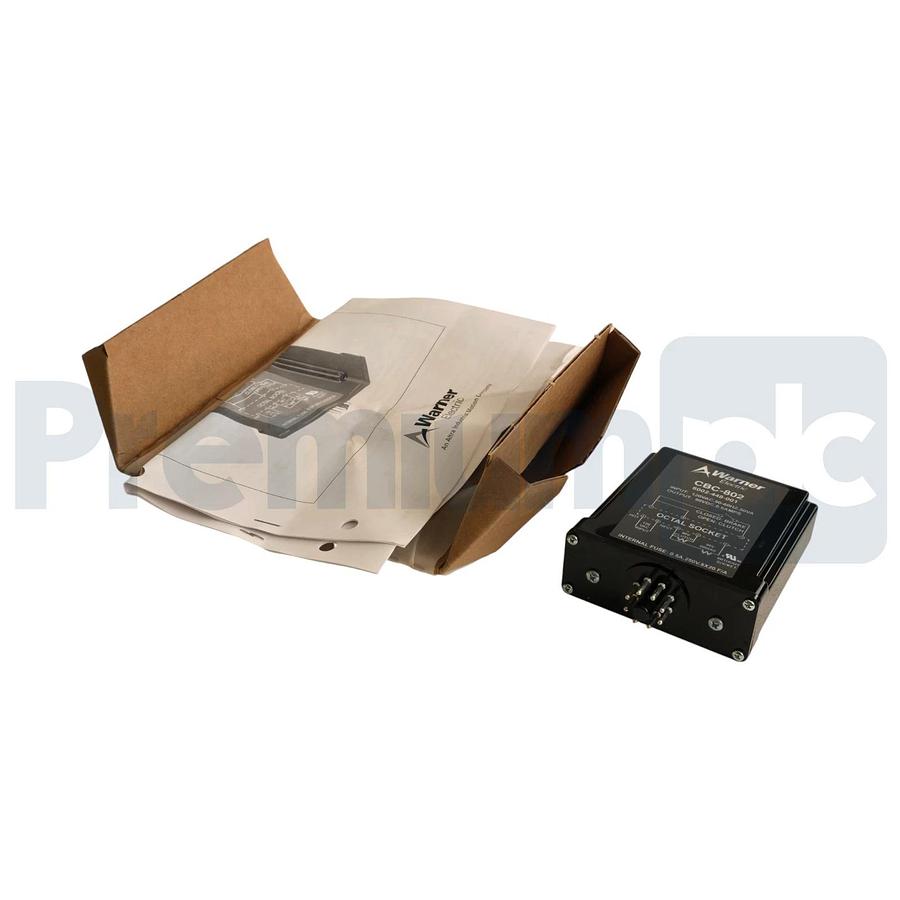 Warner Electric 6002-448-001 | CBC-802 Brake Power Supply 120VAC/90VDC NSNP
