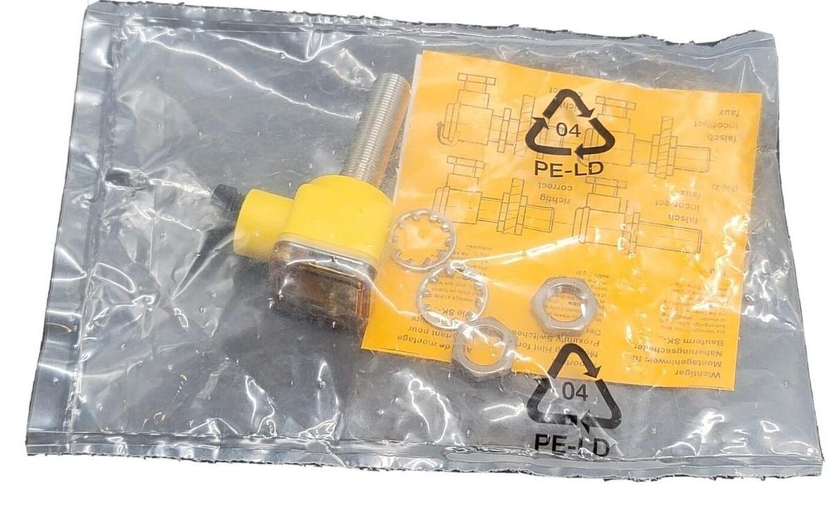 Used NEW TURCK BI3U-EG12SK-AP6X INDUCTIVE SENSOR 1634400 BI3UEG12SKAP6X