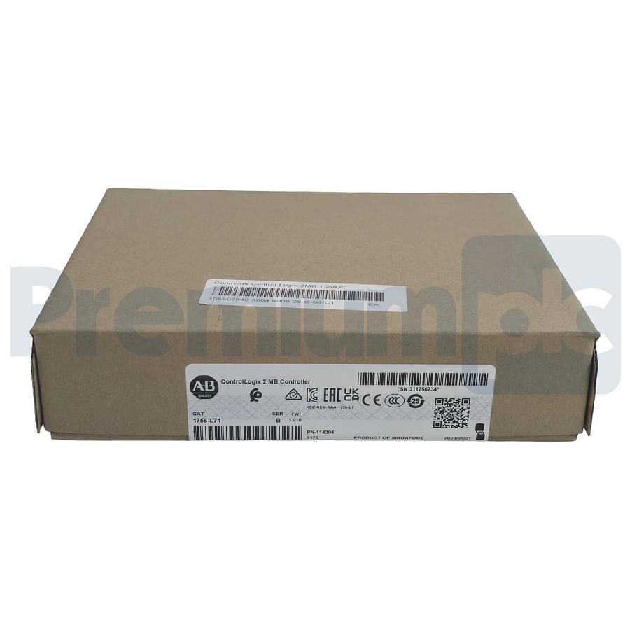 Used SEALED Allen-Bradley 1756-L71 /B ControlLogix 5571 2MB Controller MFD: 2023 NSFS